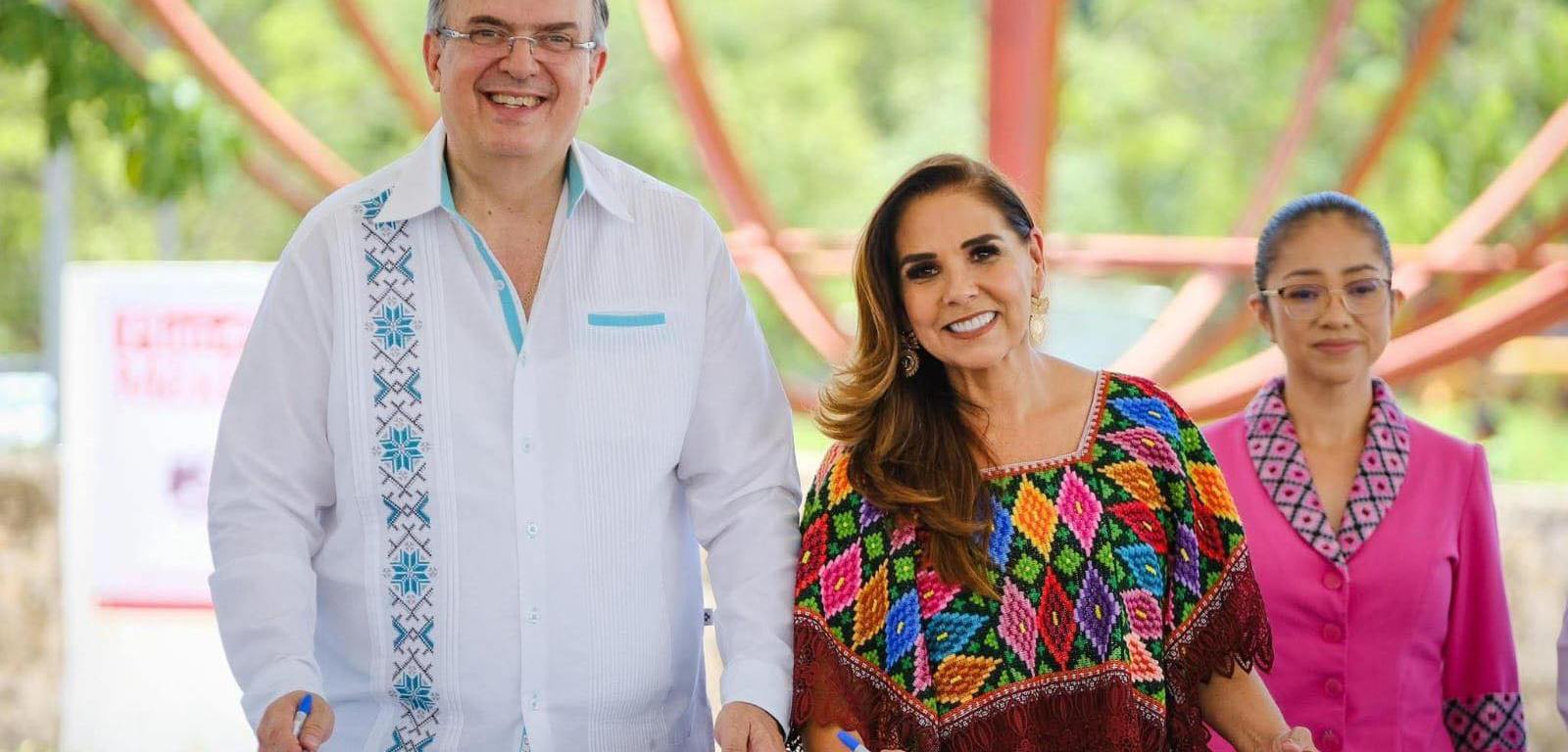 Imagend e Marcelo Ebrard﻿